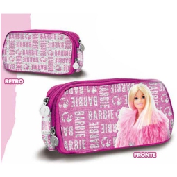 ASTUCCIO 2 ZIP 22X14X6CM BARBIE