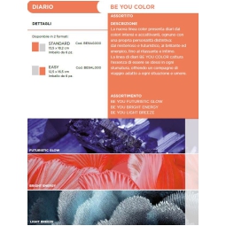 BEYOU AGENDA COLOR       STANDARD 13,5X18,2CM