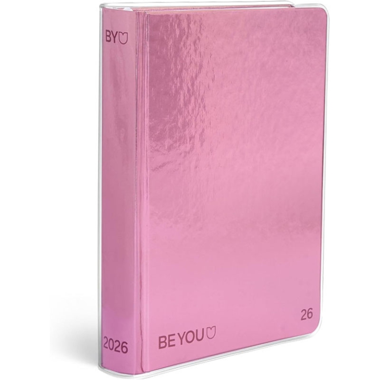 BEYOU AGENDA PINK EASY   12,5X16,5CM 2