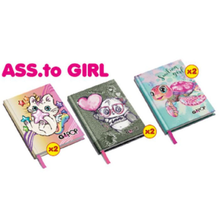 GOPOP DIARIO 10 MESI GIRL ASSORTITO DATATO