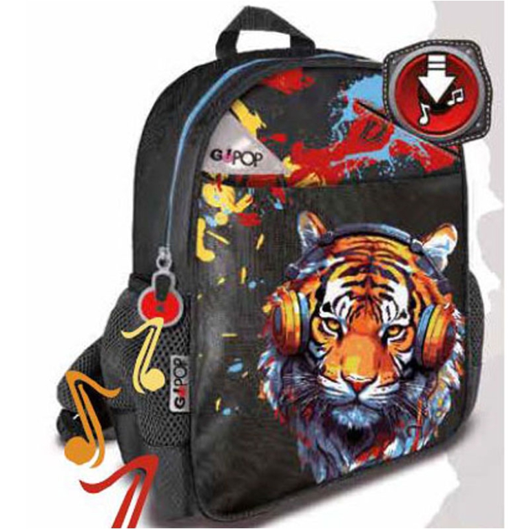 GOPOP ZAINETTO 25,5X34,5X11,5CM TIGER BEATS