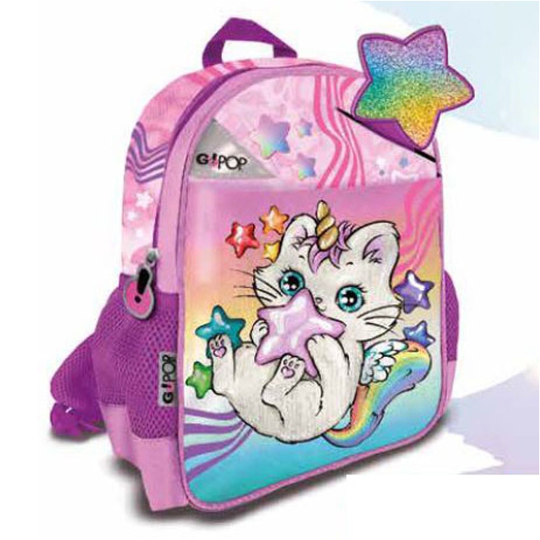 GOPOP ZAINETTO 25,5X34,5X11,5CM MEOWCORN