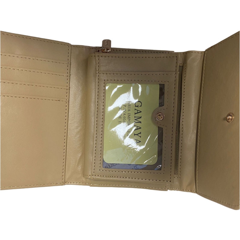 PORTAFOGLIO DONNA ECOPELLE FANTASIA CON PATELLA 2