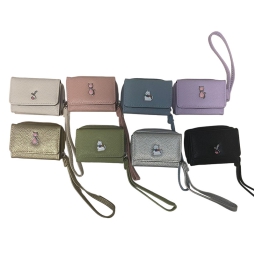 PORTAFOGLIO DONNA ECOPELLE MIGNON CERNIERA LACCI