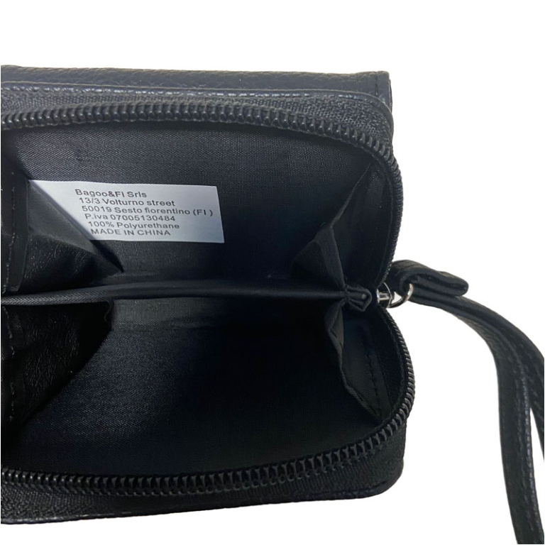 PORTAFOGLIO DONNA ECOPELLE MIGNON CERNIERA LACCI 2