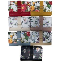 PORTAFOGLIO DONNA ECOPELLE FANTASIA 16X11CM