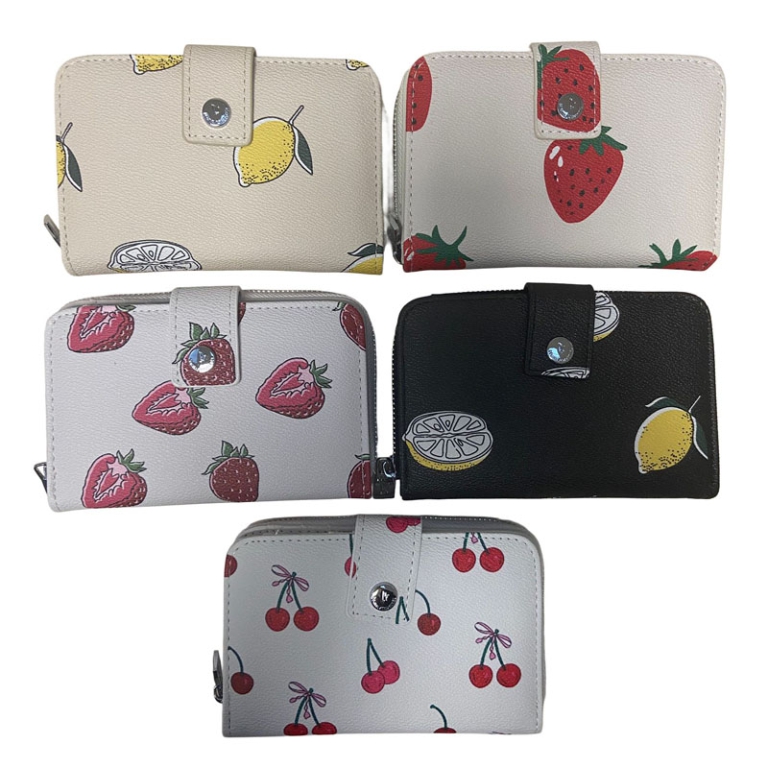 PORTAFOGLIO DONNA ECOPELLE C/CERN. PATELLA FANTASIA