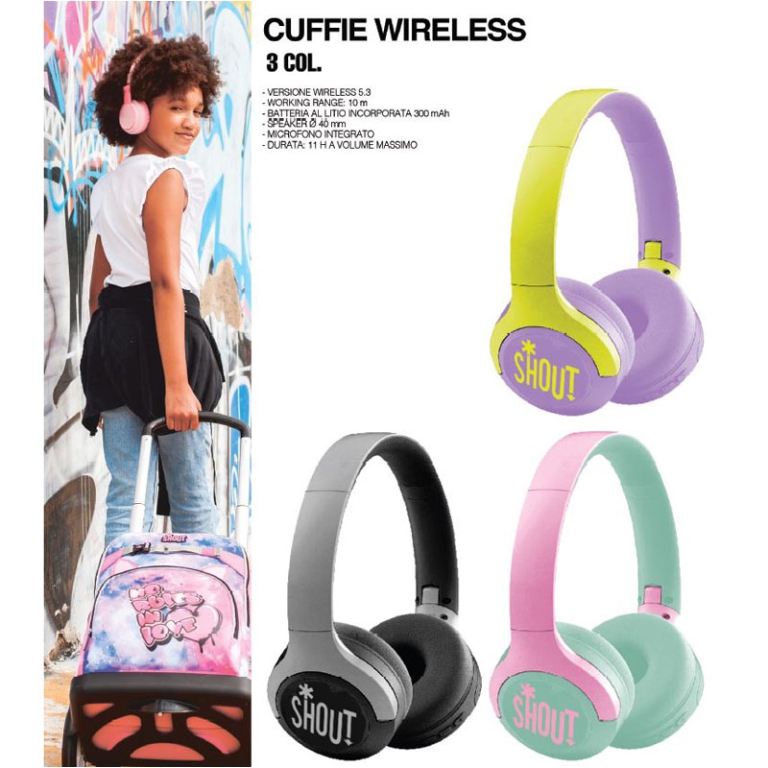 CUFFIE WIRELESS SHOUT