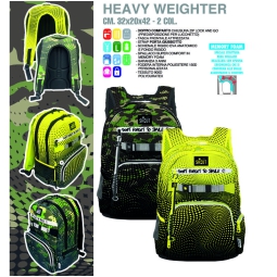 ZAINO HEAVY WEIGHTER 32X20CM COOL BOY