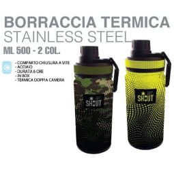 BORRACCIA TERMICA 500ML DOPPIA CAMERA COOL BOY
