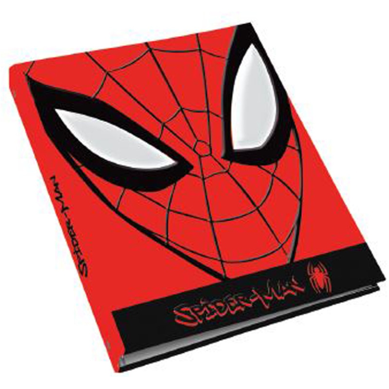 COPERTINA AD ANELLI A4 26X32X4,5CM SPIDERMAN