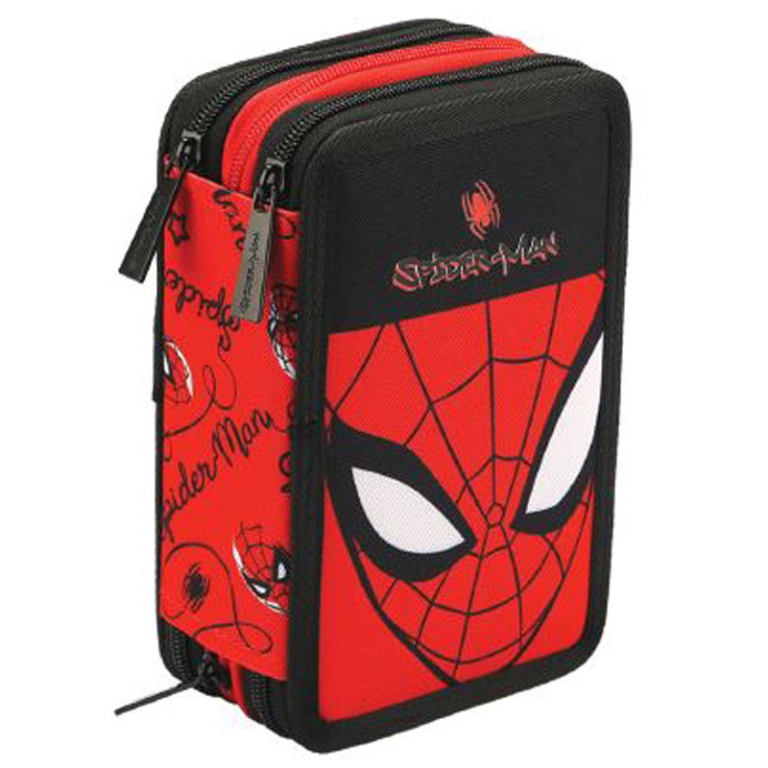 ASTUCCIO 3 ZIP 12X6X19,5CM SPIDERMAN