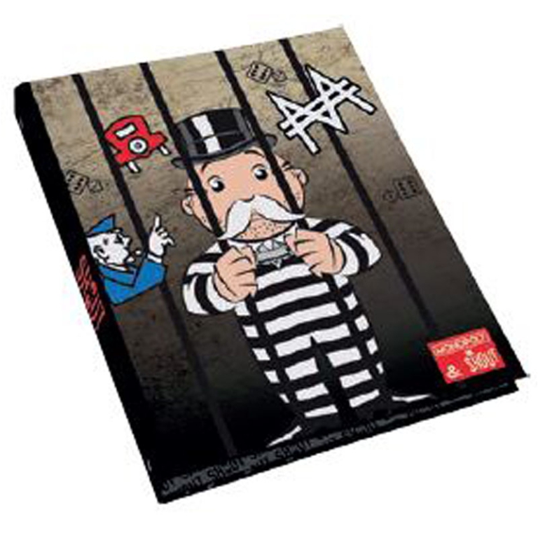 COPERTINA AD ANELLI A4 26X32X4,5CM SHOUT MONOPOLY