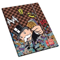CARTELLA 3 LEMBI ELASTICO 26X35X1CM SHOUT MONOPOLY