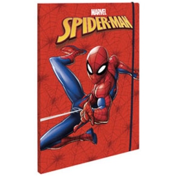 CARTELLA 3 LEMBI CON ELASTICO A4 SPIDERMAN