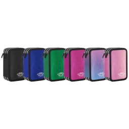 ASTUCCIO 3 ZIP COLORI UNICOLOR SFUMATO TURBOCOLOR