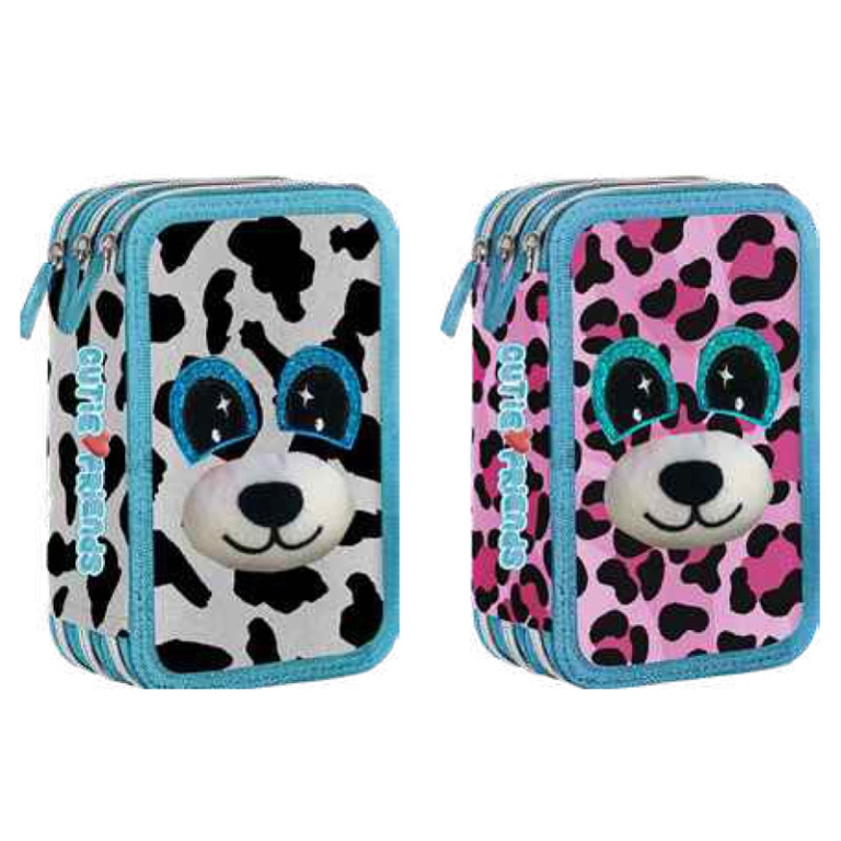 ASTUCCIO 3 ZIP OCCHIONI   GIOTTO TURBOCOLOR