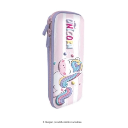 ASTUCCIO 3D 23X10CM UNICORNO
