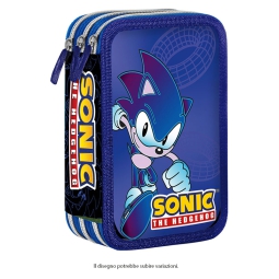 ASTUCCIO 3 ZIP CON TURBOCOLOR GIOTTO SONIC