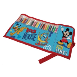 ASTUCCIO ROLL MICKEY     24 PASTELLI COLORATI