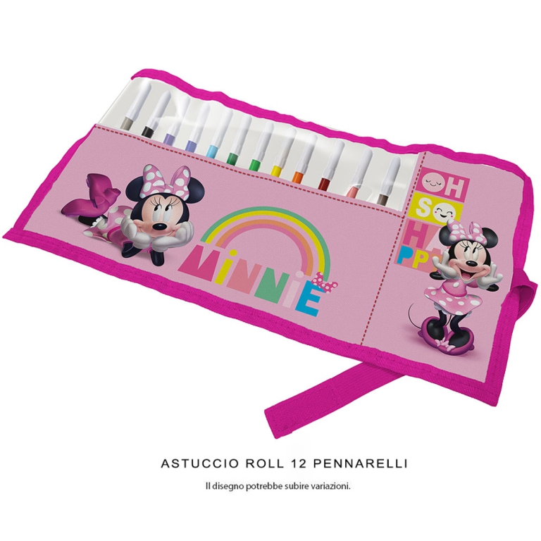 ASTUCCIO ROLL MINNIE     12 COLORI TURBOCOLOR