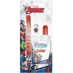 BLISTER SET CANCELLERIA  12PZ AVENGERS