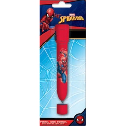 BLISTER PENNA CON TORCIA SPIDERMAN