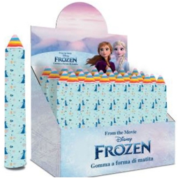 GOMMA GIGANTE 20,9CM FROZEN 24PZ IN EXPO