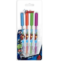 BLISTER 4 PENNE GEL AVENGERS
