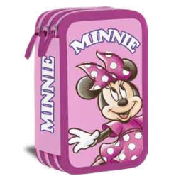 ASTUCCIO 3 ZIP MINNIE    GIOTTO TURBOCOLOR