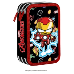 ASTUCCIO 3 ZIP SQUISHY AVENGERS