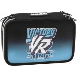 ASTUCCIO 3 ZIP SPORTY VICTORY FORTNITE CON PENNA