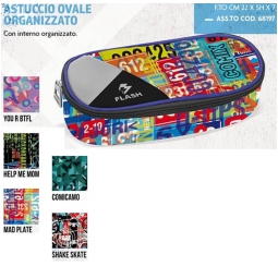 BUSTINA OVALE 22X5X7     COMIX FLASH