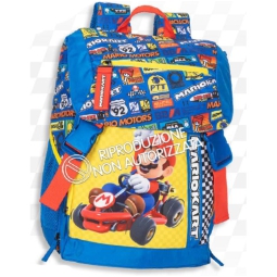 ZAINO ESTENSIBILE 29X41X 13,5CM MARIO KART