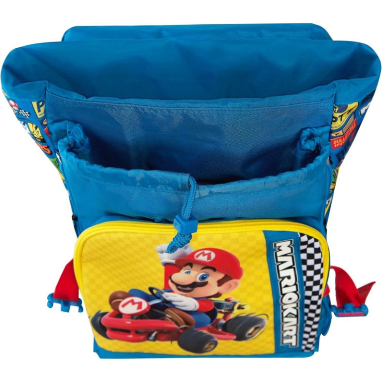 ZAINO ESTENSIBILE 29X41X 13,5CM MARIO KART 3