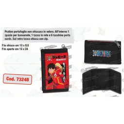 PORTAFOGLIO 13X8,5CM ONE PIECE