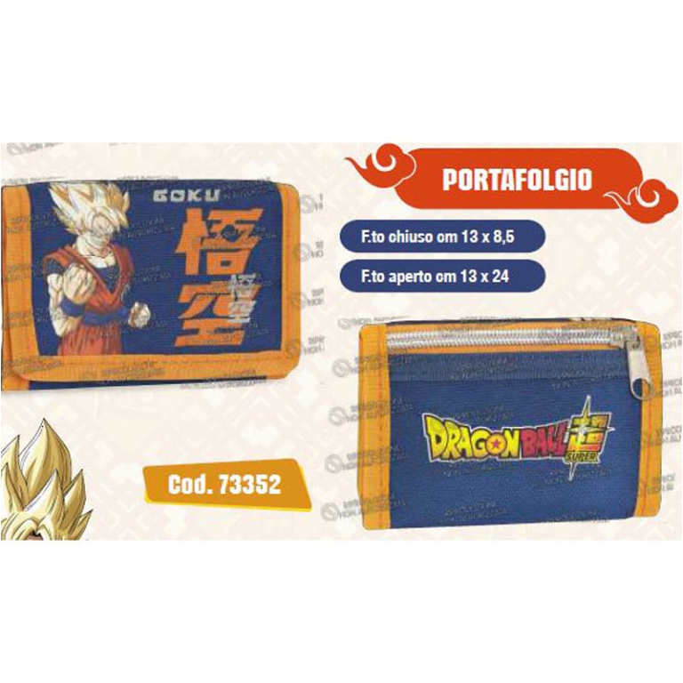PORTAFOGLIO 13X8,5CM DRAGON BALL