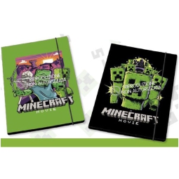CARTELLA 3 LEMBI 26X35,5CM MINECRAFT