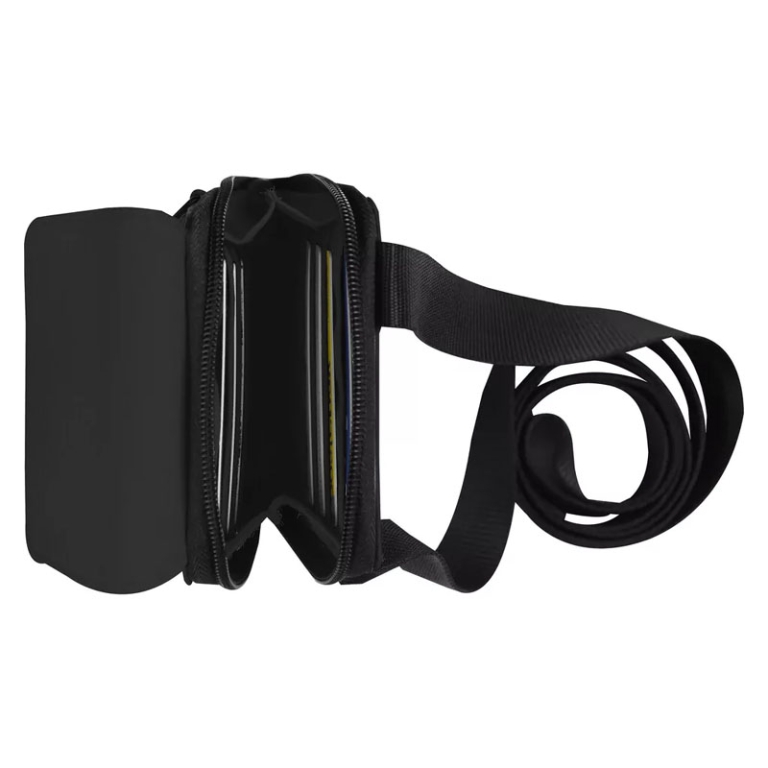 TRACOLLA MINI CROSSBODY 12X182,5CM NERA COMIX 3