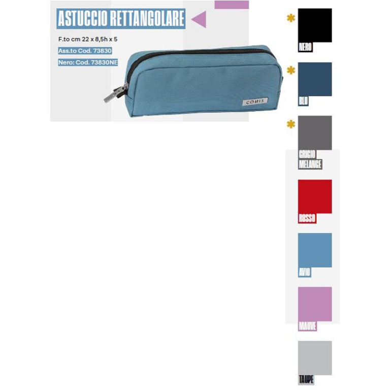 ASTUCCIO RETTANGOLARE 22X8,5CM COMIX