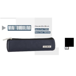 ASTUCCIO TOMBOLINO MINI 22X5CM NERO COMIX