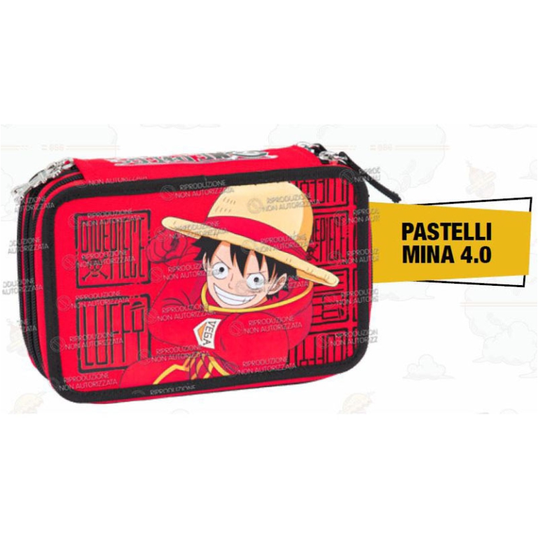 ASTUCCIO 3 ZIP 13X20X7CM ONE PIECE