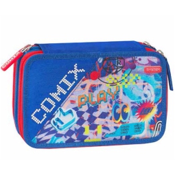 ASTUCCIO 3 ZIP 13X20X7CM COMIX ULTRA BRIGHT BOY