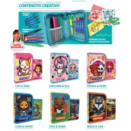 ASTUCCIO SPINNY MIX BOY E GIRL 14X19,5CM MITAMA