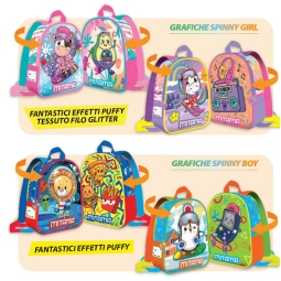 ZAINETTO SPINNY MIX BOY E GIRL 25X32X11CM MITAMA