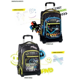 ZAINO DR.TROLLEY JUNIOR BOY 35X51X27CM MITAMA