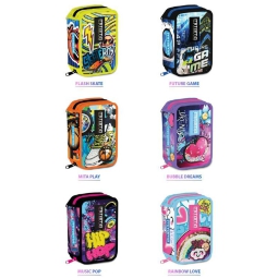 ASTUCCIO 3 ZIP SUPER 14X20X7CM BOY E GIRL MITAMA