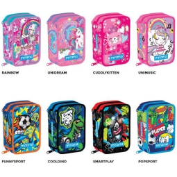 ASTUCCIO TRIPLO NEW PLUS BOY/GIRL 14X20CM MITAMA