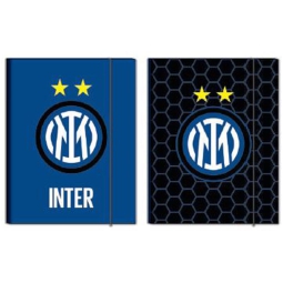 COPERTINA CON ELASTICO 25X34CM INTER