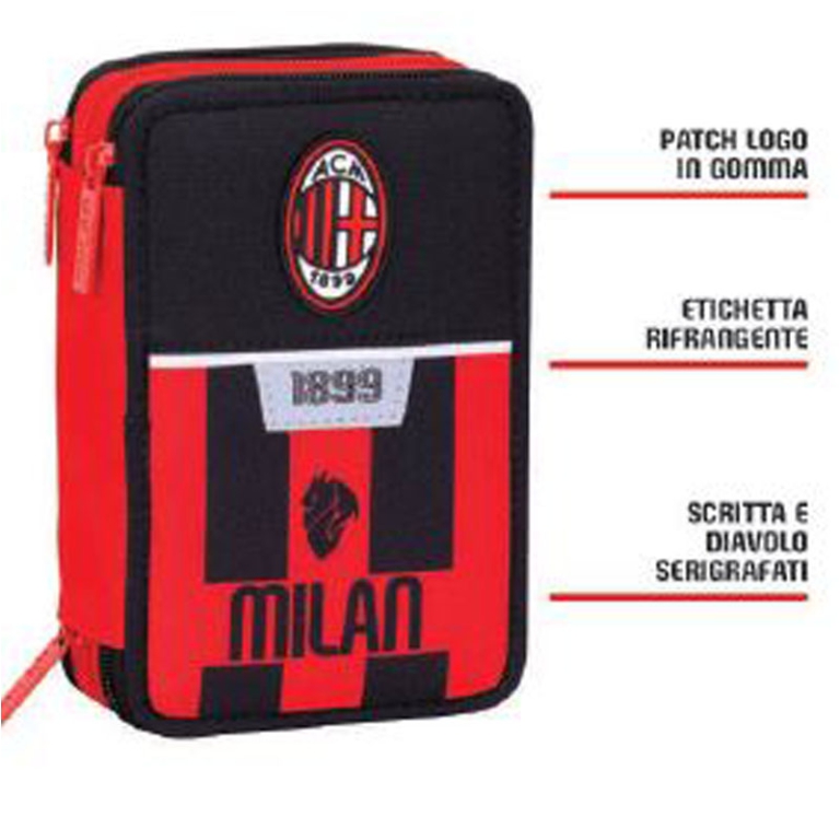 ASTUCCIO 3ZIP 12,5X20CM MILAN